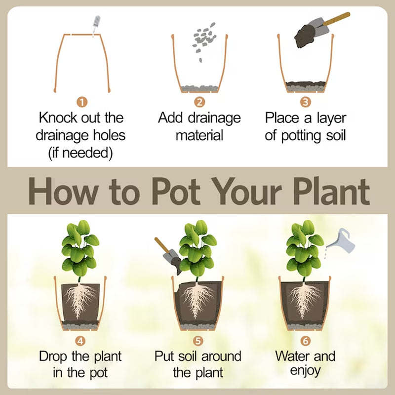 Square 14.02-In W X 14.02-In L White Resin Indoor/Outdoor Self Watering Planter