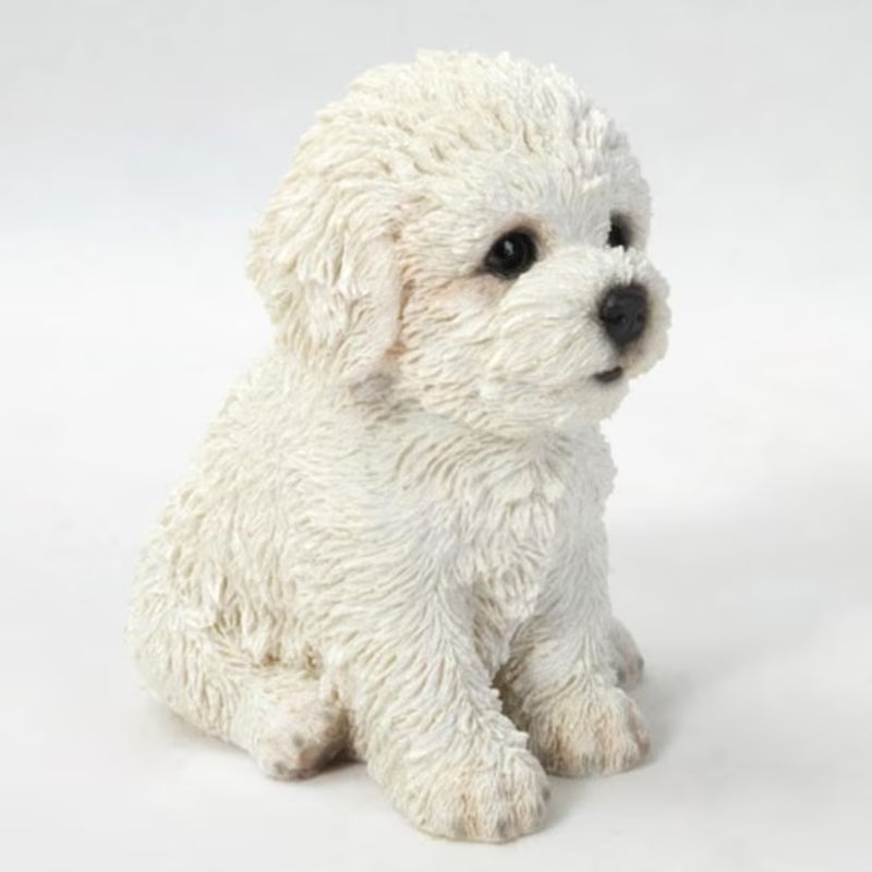 6-In H X 4-In W White Animal Garden Statue