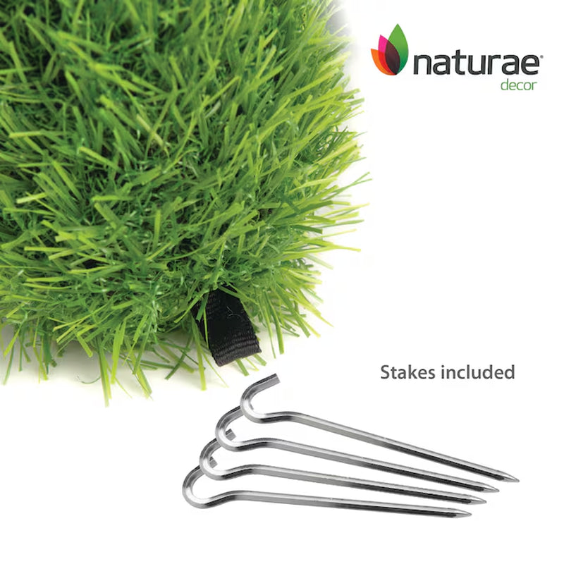 13-In H X 9.1-In W Green Dog Topiary Garden Statue