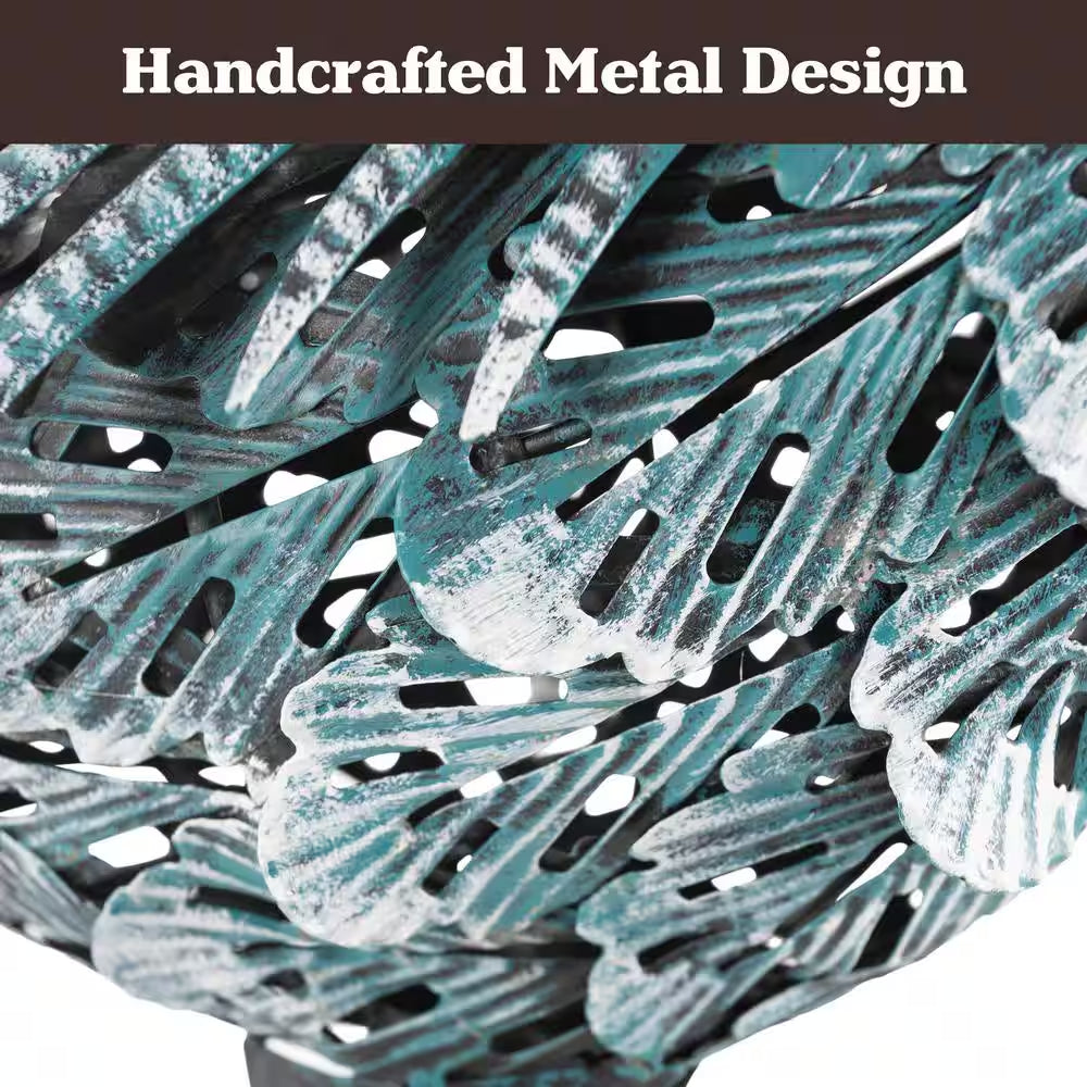 32 In. Metal Crane Garden Statues (2-Pack)