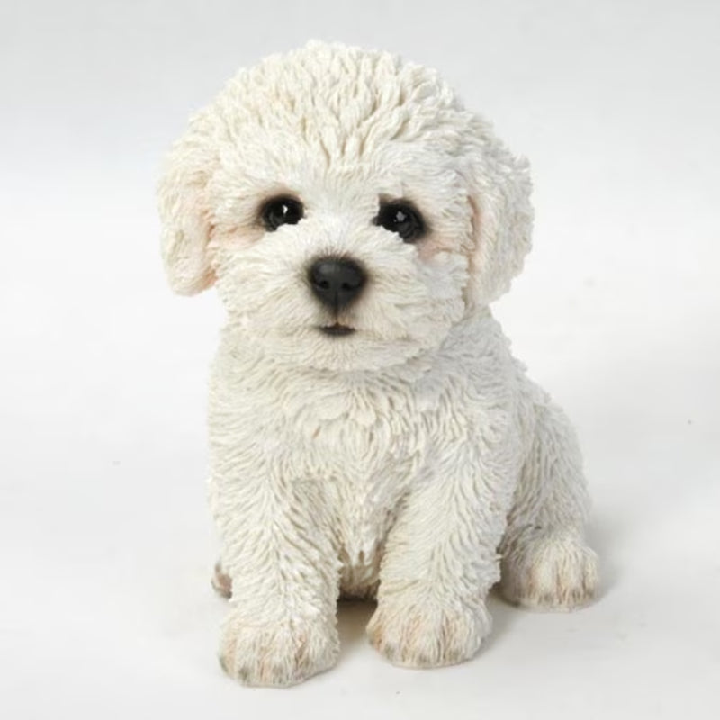 6-In H X 4-In W White Animal Garden Statue