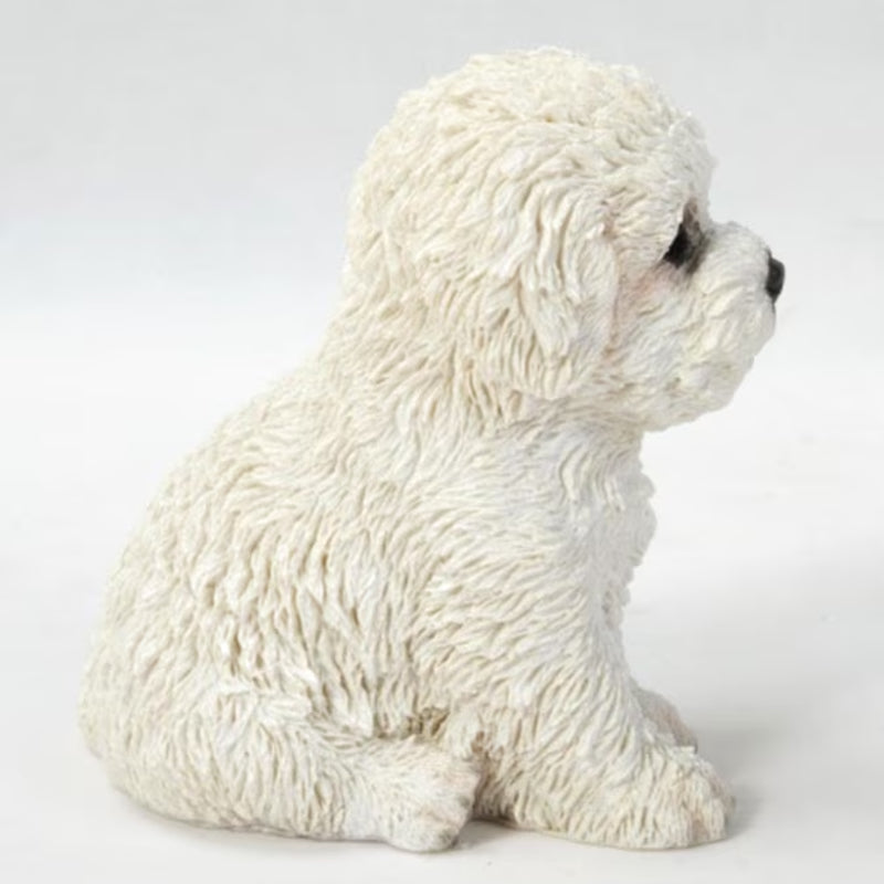 6-In H X 4-In W White Animal Garden Statue